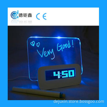 2014 promotional mini led clock display